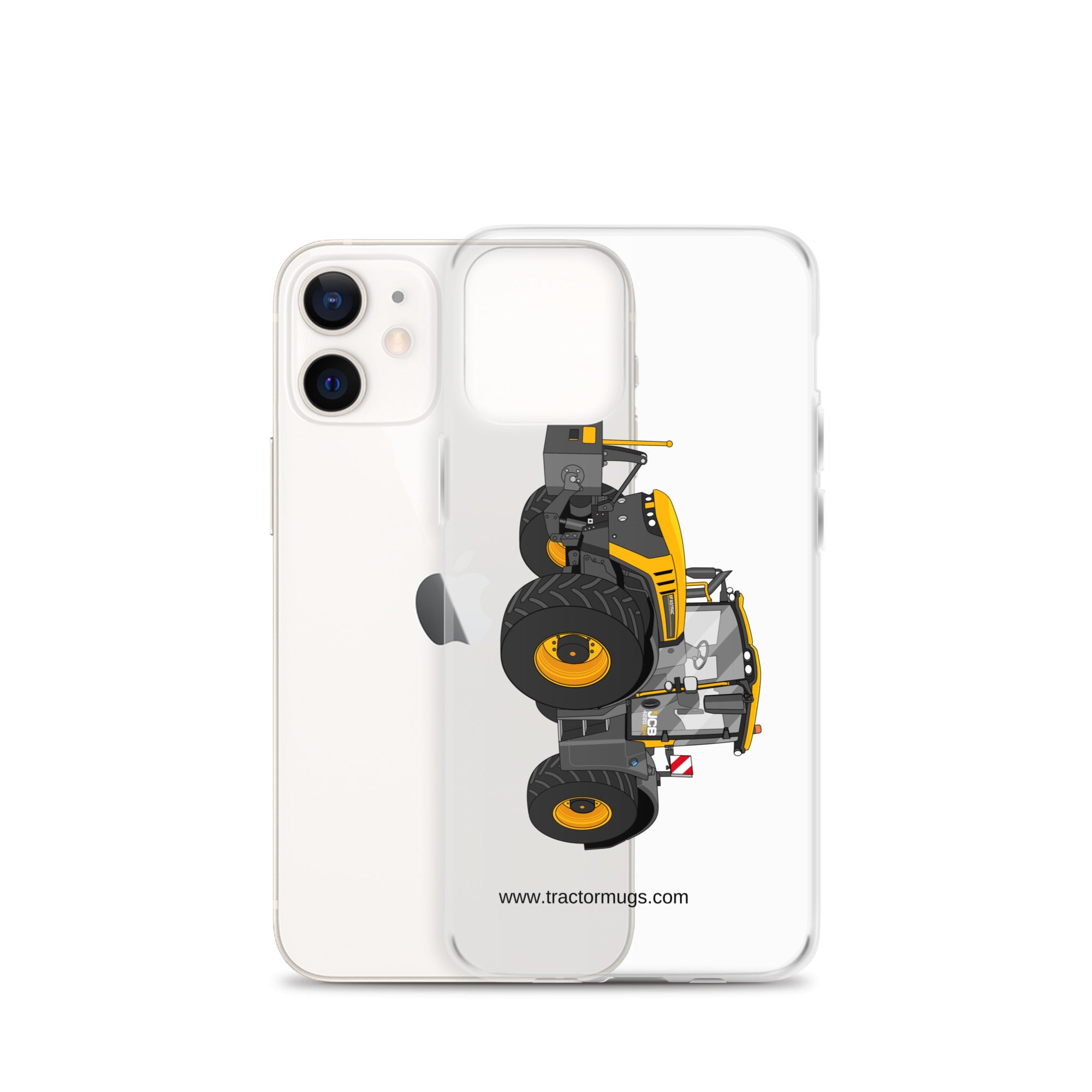 The Tractor Mugs Store JCB Fastrac 4220 Icon | Clear Case for iPhone® Quality Farmers Merch