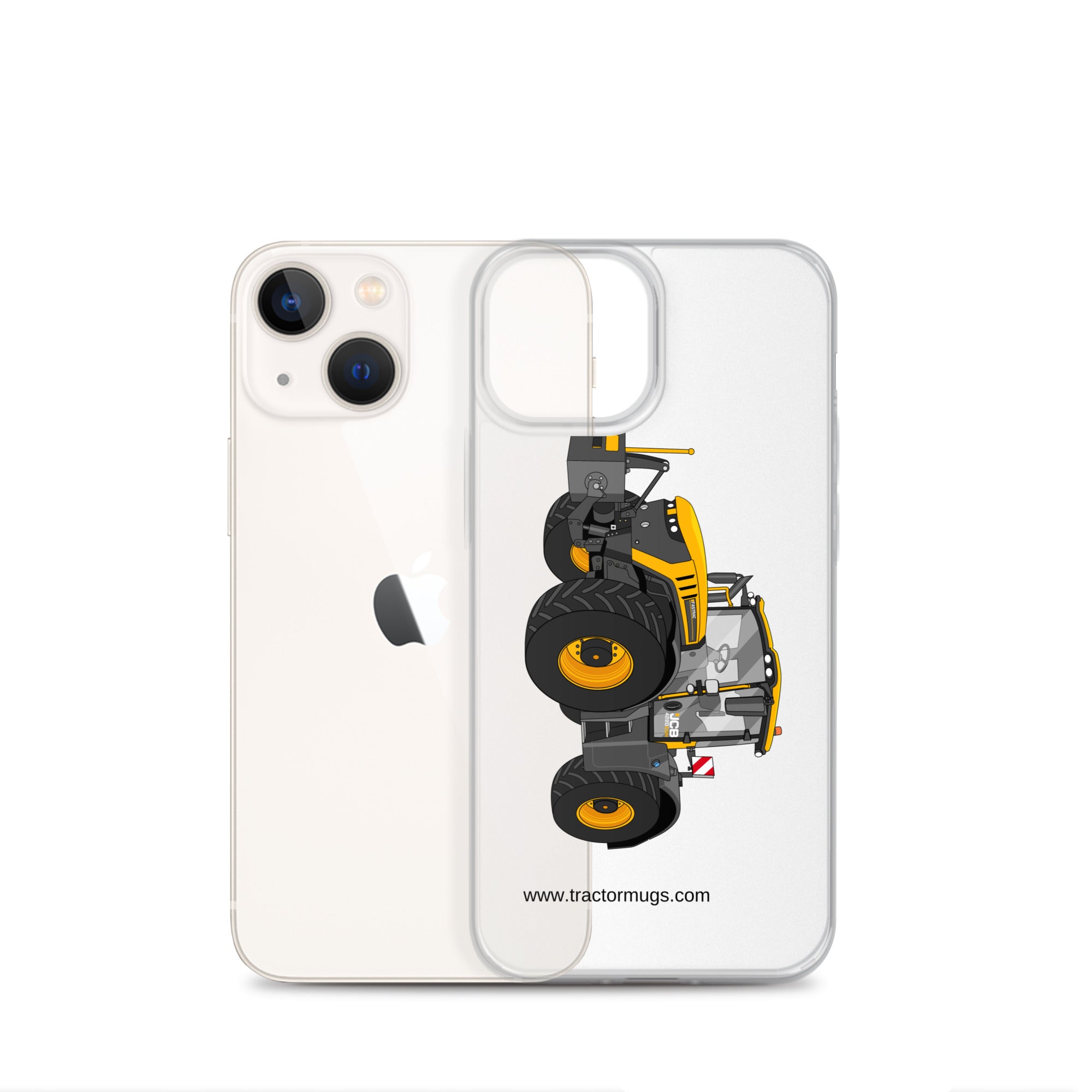 The Tractor Mugs Store JCB Fastrac 4220 Icon | Clear Case for iPhone® Quality Farmers Merch