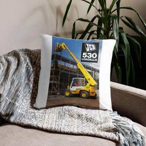 The Tractor Mugs Store JCB Loadall 530 Brochure | Pillow Case Quality Farmers Merch
