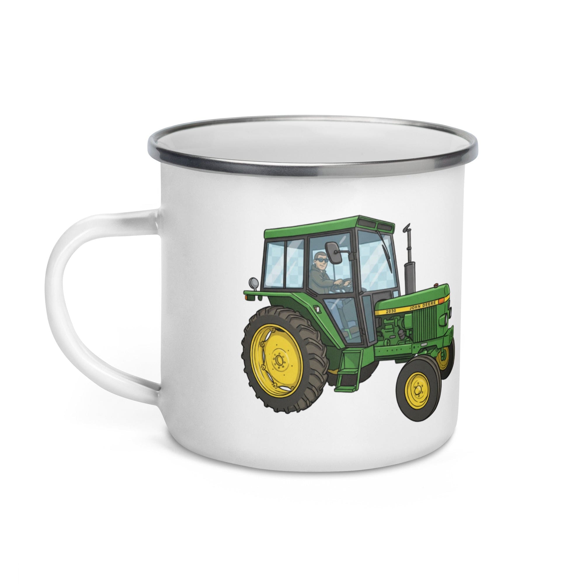 The Tractor Mugs Store John Deere 3020 | Enamel Mug Quality Farmers Merch