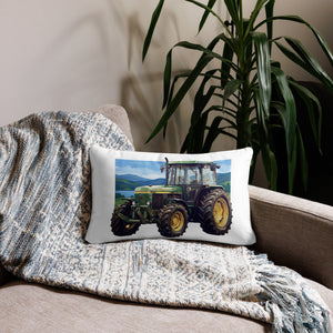 The Tractor Mugs Store John Deere 3050 | Splash Art Pillow Case Quality Farmers Merch