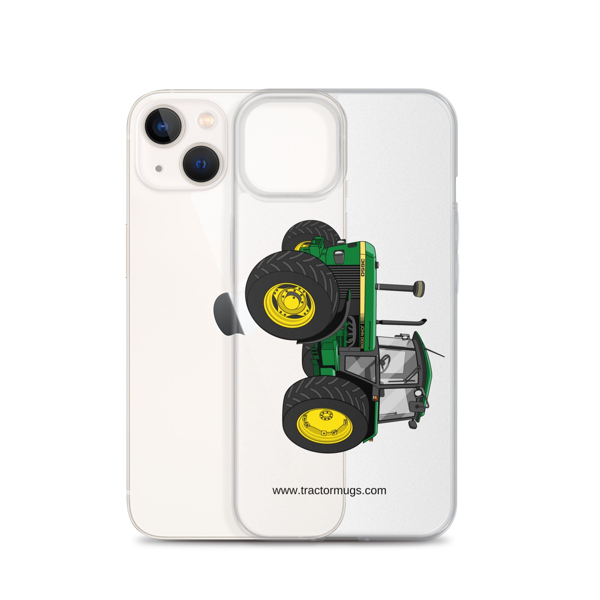 The Tractor Mugs Store John Deere 3650 | Clear Case for iPhone® Quality Farmers Merch
