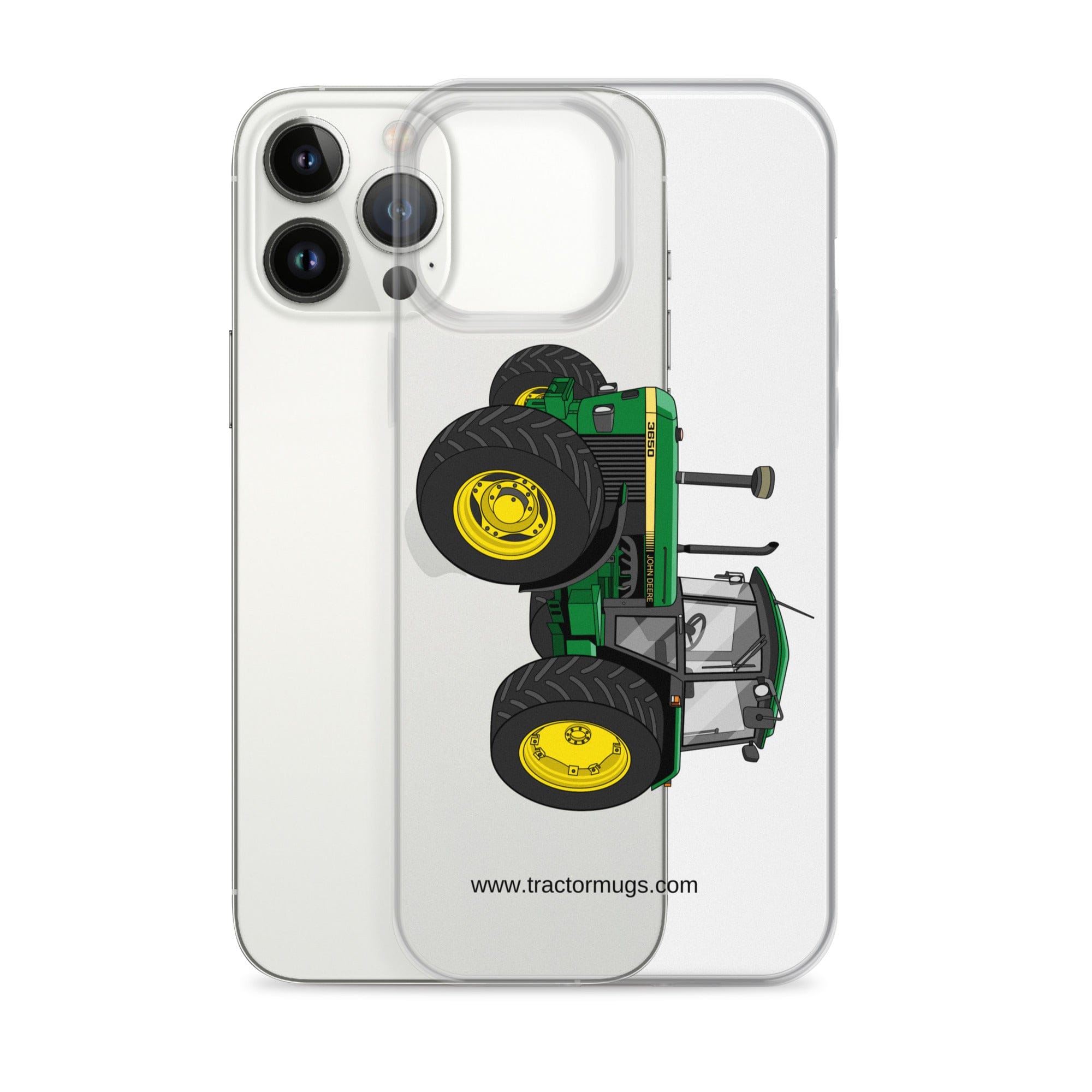 The Tractor Mugs Store John Deere 3650 | Clear Case for iPhone® Quality Farmers Merch