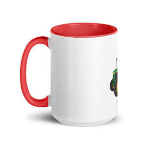 The Tractor Mugs Store John Deere 3650 | Mug with Color Inside Quality Farmers Merch
