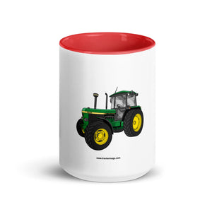 The Tractor Mugs Store John Deere 3650 | Mug with Color Inside Quality Farmers Merch