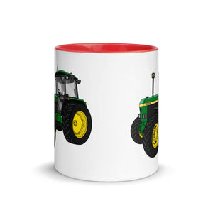 The Tractor Mugs Store John Deere 3650 | Mug with Color Inside Quality Farmers Merch