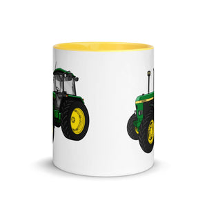 The Tractor Mugs Store John Deere 3650 | Mug with Color Inside Quality Farmers Merch