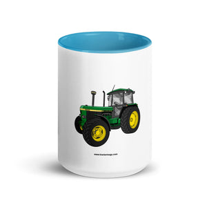 The Tractor Mugs Store John Deere 3650 | Mug with Color Inside Quality Farmers Merch