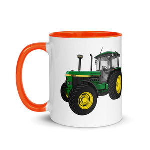 The Tractor Mugs Store John Deere 3650 | Mug with Color Inside Quality Farmers Merch