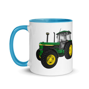 The Tractor Mugs Store John Deere 3650 | Mug with Color Inside Quality Farmers Merch