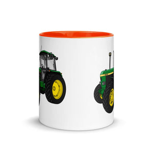 The Tractor Mugs Store John Deere 3650 | Mug with Color Inside Quality Farmers Merch