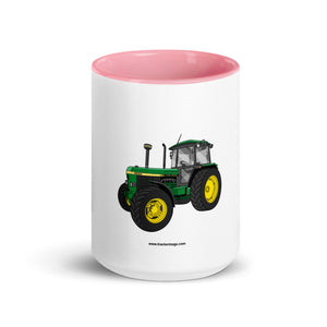 The Tractor Mugs Store John Deere 3650 | Mug with Color Inside Quality Farmers Merch