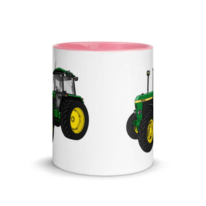The Tractor Mugs Store John Deere 3650 | Mug with Color Inside Quality Farmers Merch