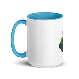The Tractor Mugs Store John Deere 3650 | Mug with Color Inside Quality Farmers Merch
