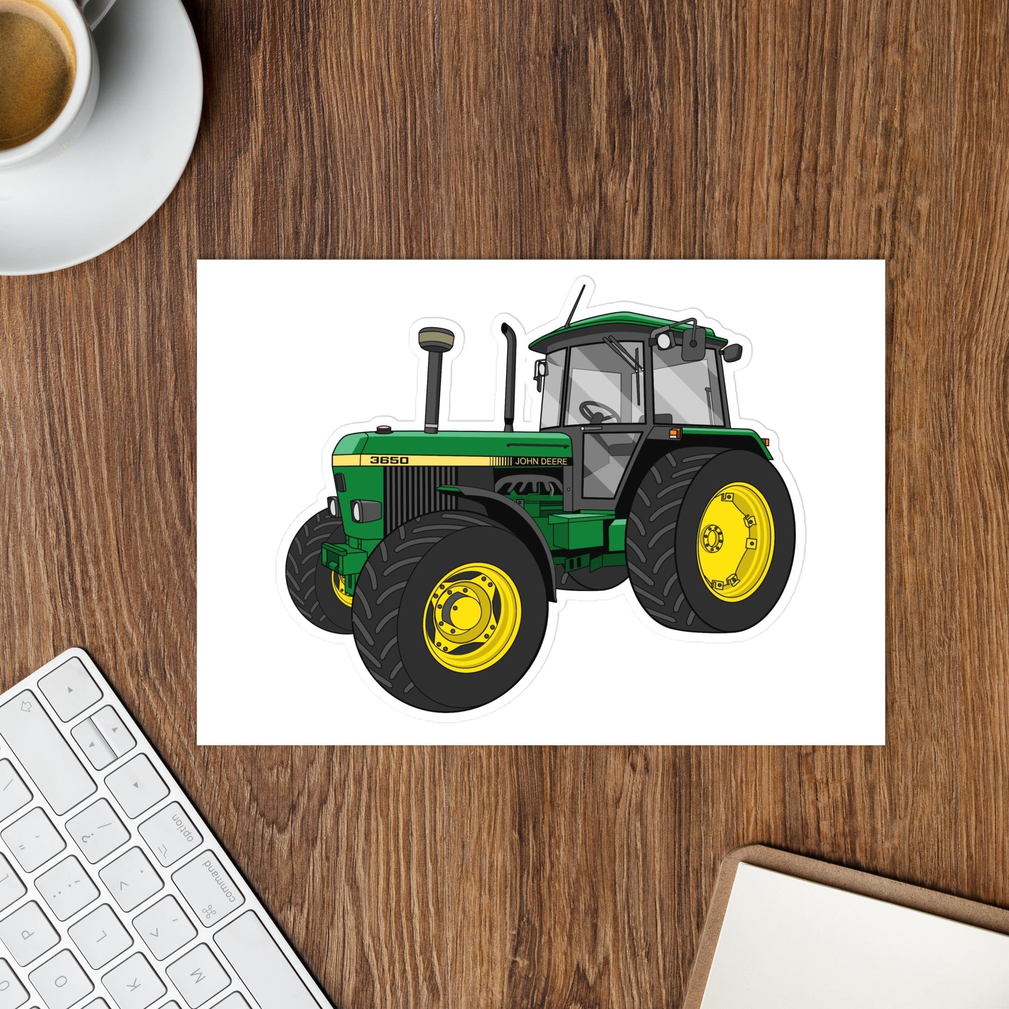 The Tractor Mugs Store John Deere 3650 | Sticker sheet Quality Farmers Merch