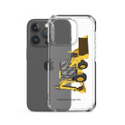 The Tractor Mugs Store John Deere 410G Backhoe | Clear Case for iPhone® Quality Farmers Merch