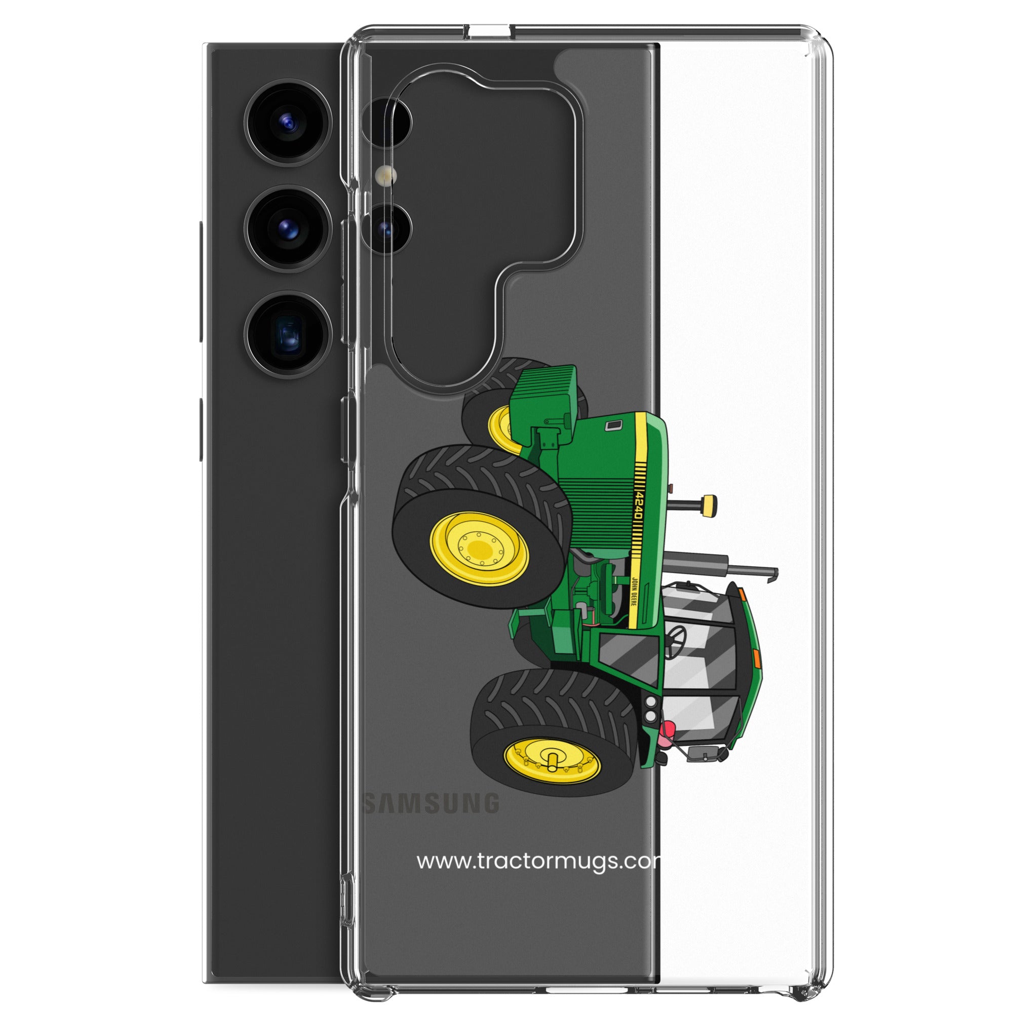 The Tractor Mugs Store John Deere 4240  |  Clear Case for Samsung® Quality Farmers Merch