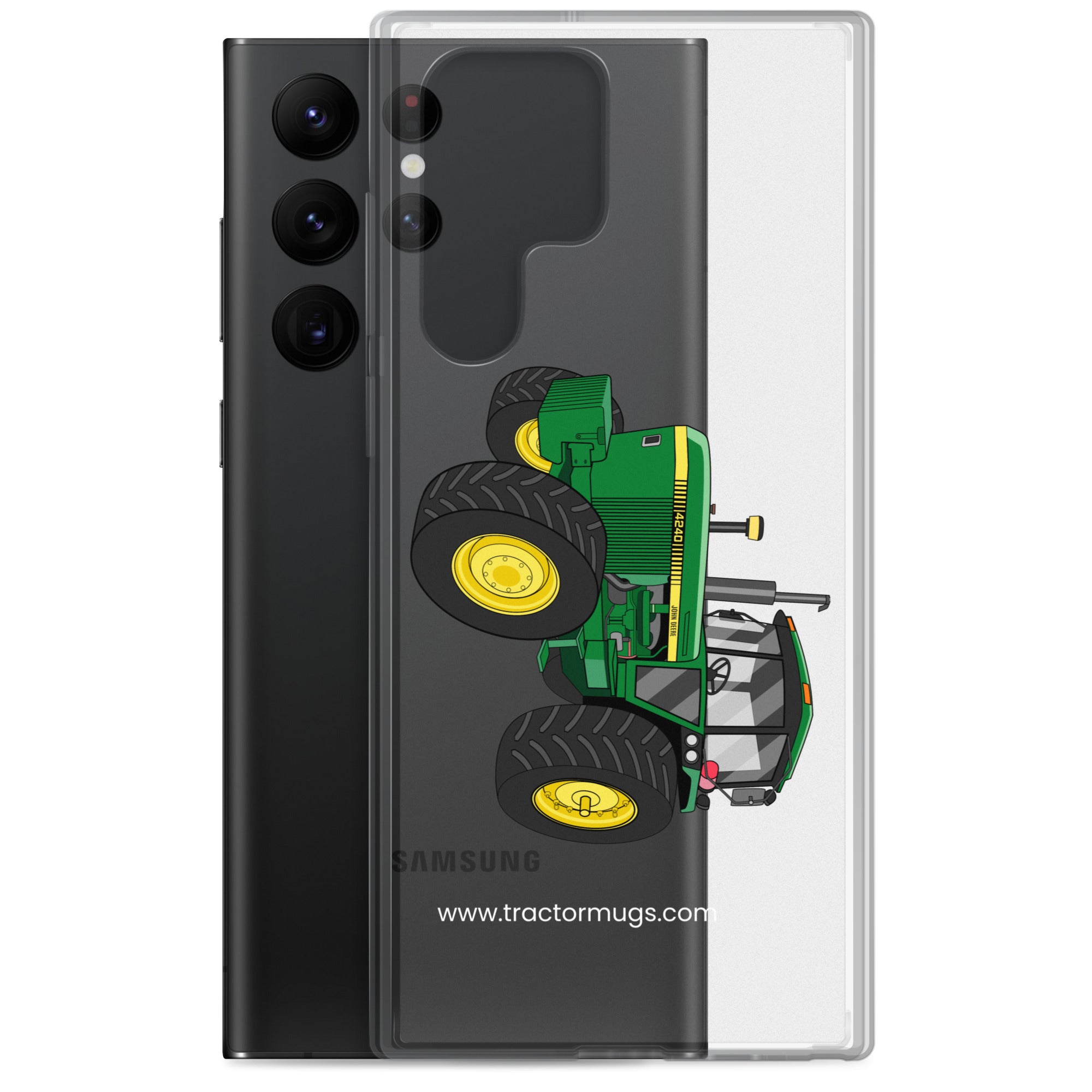 The Tractor Mugs Store John Deere 4240  |  Clear Case for Samsung® Quality Farmers Merch