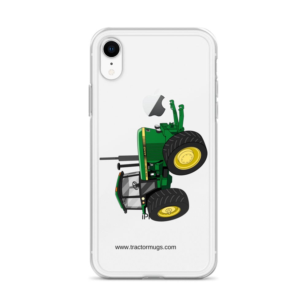 The Tractor Mugs Store John Deere 4440 4WD  |  Clear Case for iPhone® Quality Farmers Merch