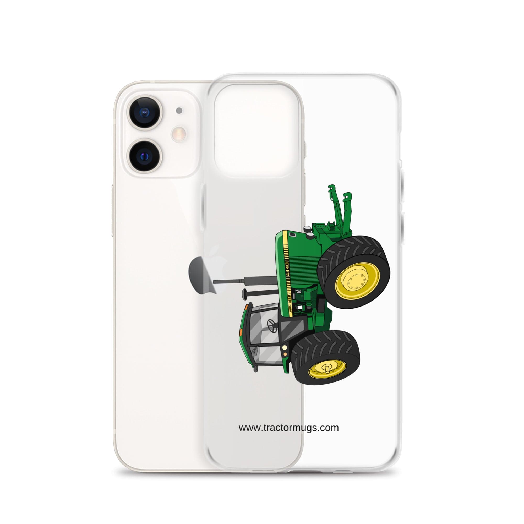 The Tractor Mugs Store John Deere 4440 4WD  |  Clear Case for iPhone® Quality Farmers Merch