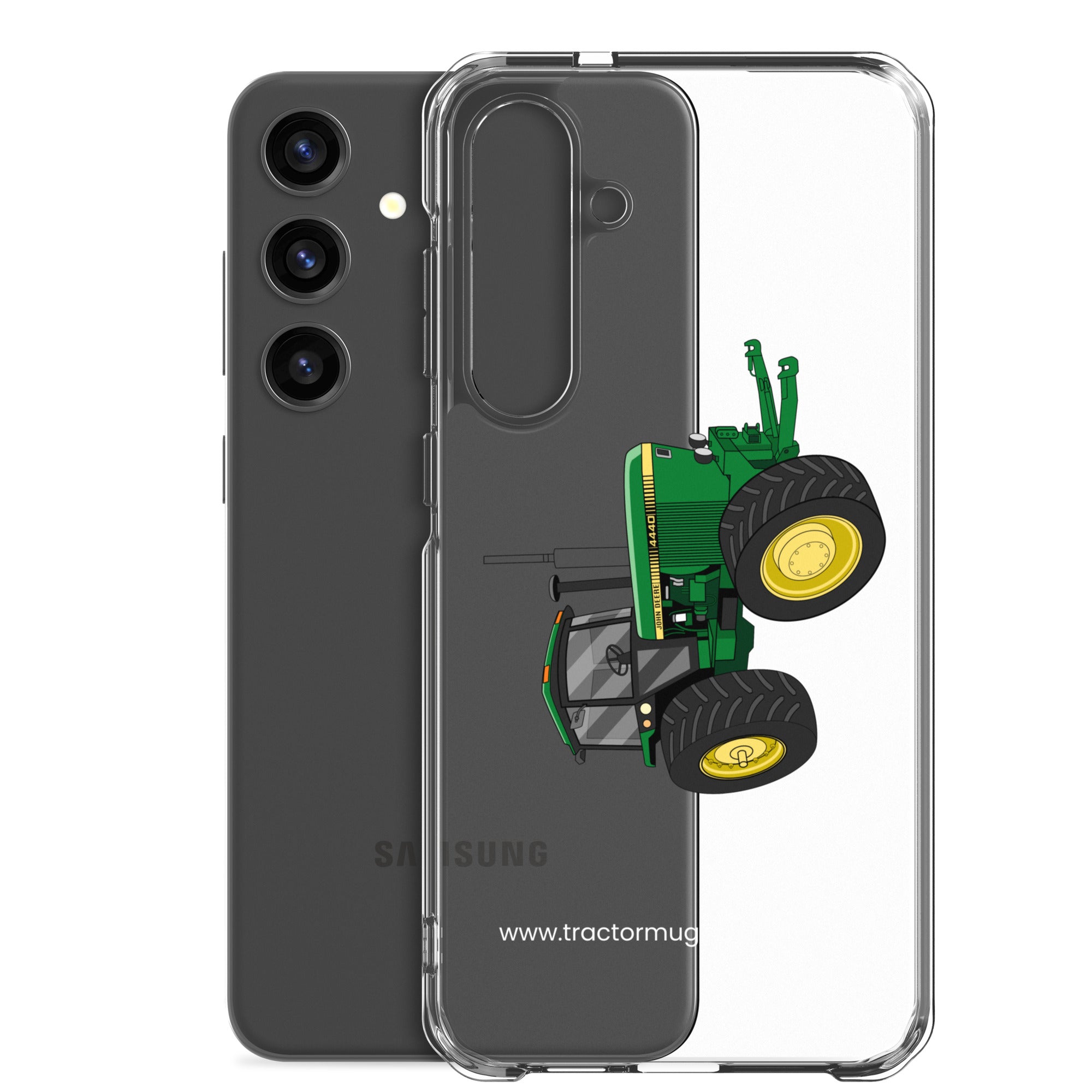 The Tractor Mugs Store John Deere 4440 4WD  |  Clear Case for Samsung® Quality Farmers Merch