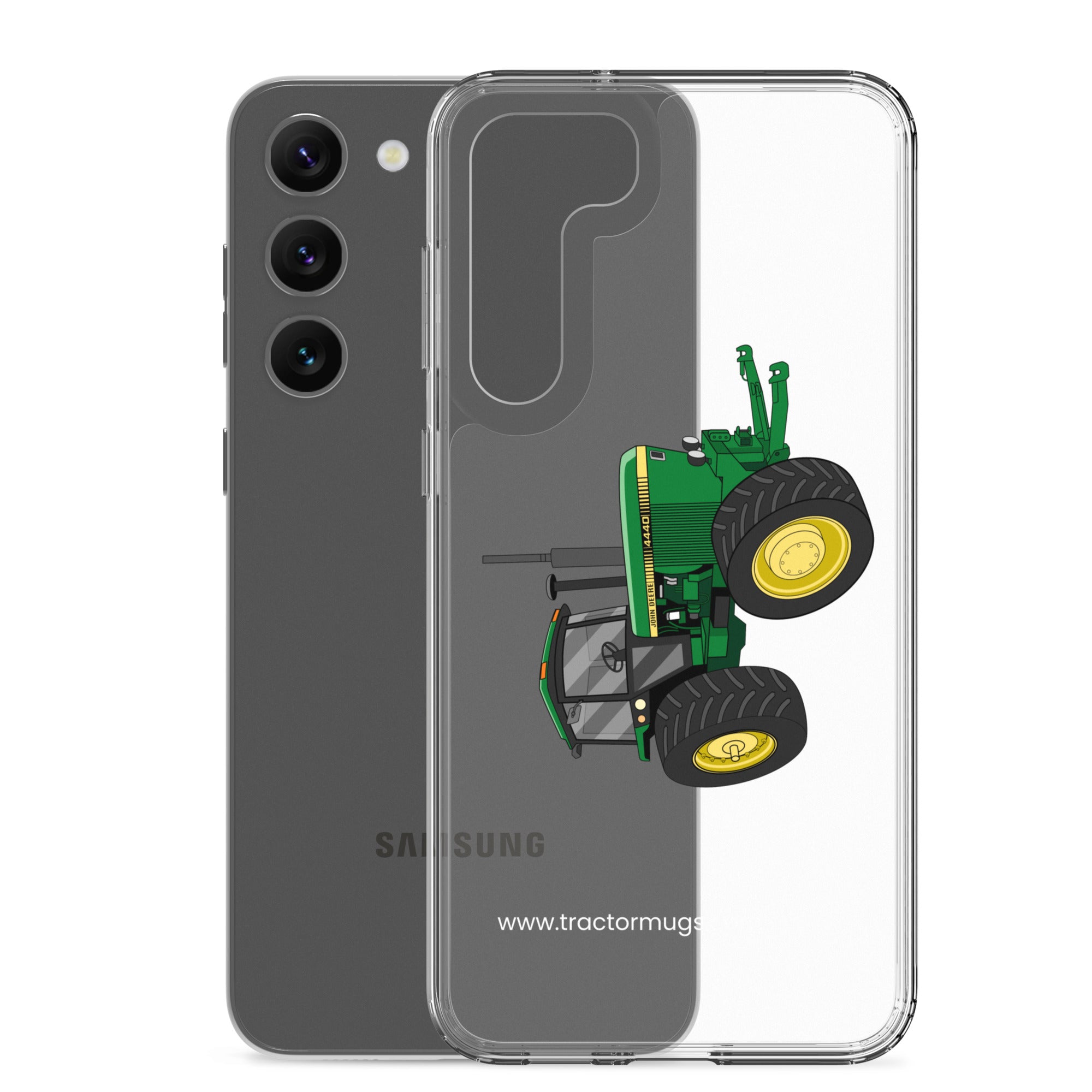 The Tractor Mugs Store John Deere 4440 4WD  |  Clear Case for Samsung® Quality Farmers Merch