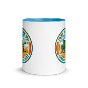 The Tractor Mugs Store John Deere 530 John Deere 530 SIMPLY THE BEST | Mug with Colour Inside Quality Farmers Merch