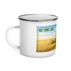 The Tractor Mugs Store John Deere 530 NO TIME LIKE HARVEST TIME! | Enamel Mug Quality Farmers Merch