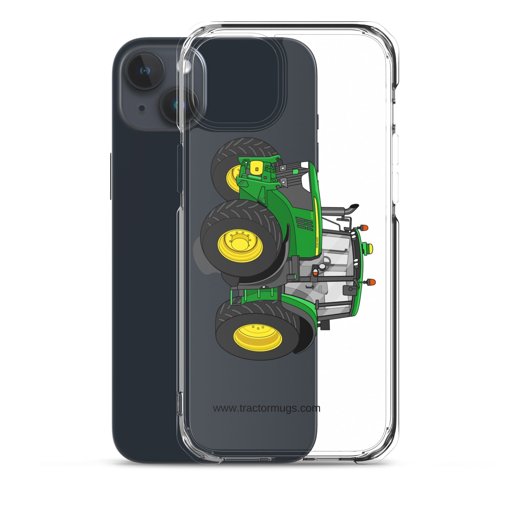 The Tractor Mugs Store John Deere 6120 M | Clear Case for iPhone® Quality Farmers Merch