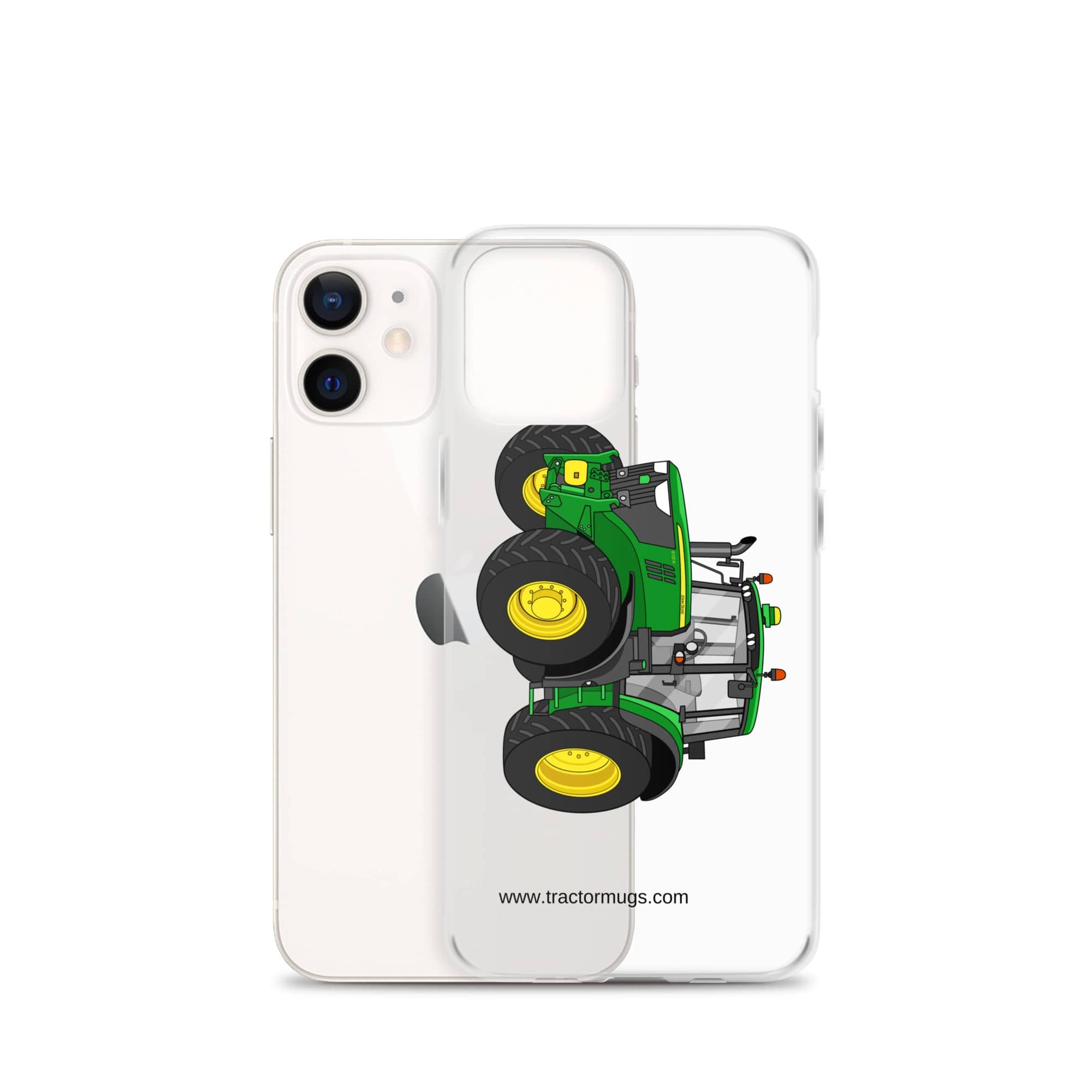 The Tractor Mugs Store John Deere 6120 M | Clear Case for iPhone® Quality Farmers Merch