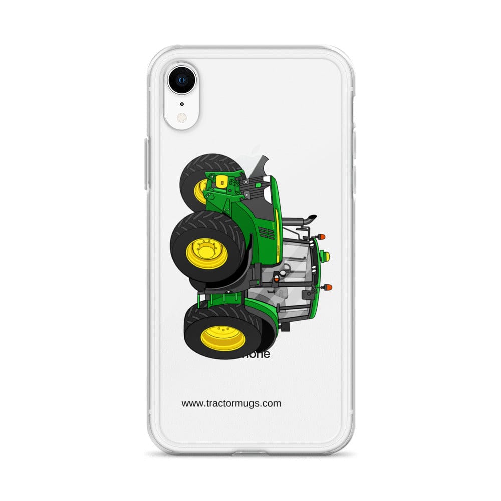 The Tractor Mugs Store John Deere 6120 M | Clear Case for iPhone® Quality Farmers Merch