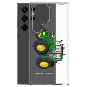 The Tractor Mugs Store John Deere 6120 M | Clear Case for Samsung® Quality Farmers Merch
