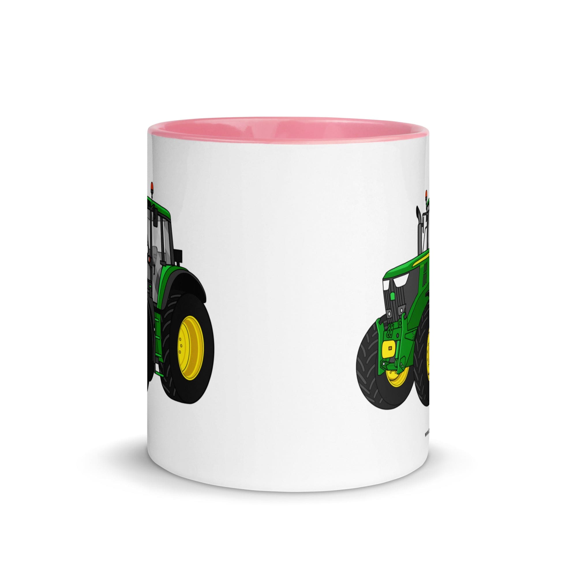 The Tractor Mugs Store John Deere 6120 M | Mug with Color Inside Quality Farmers Merch