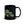 The Tractor Mugs Store John Deere 6125 R | Black Glossy Mug Quality Farmers Merch
