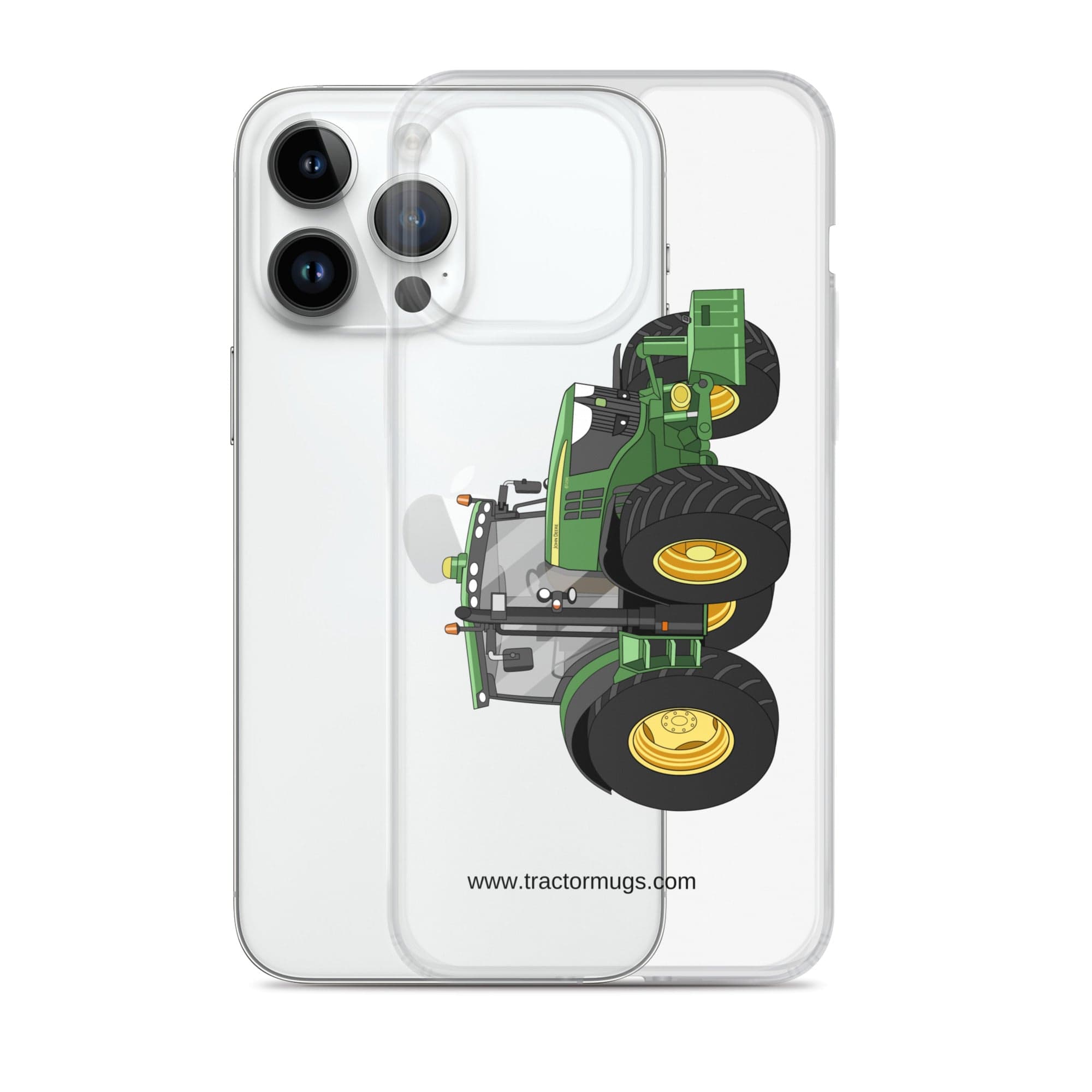 The Tractor Mugs Store John Deere 6125 R | Clear Case for iPhone® Quality Farmers Merch