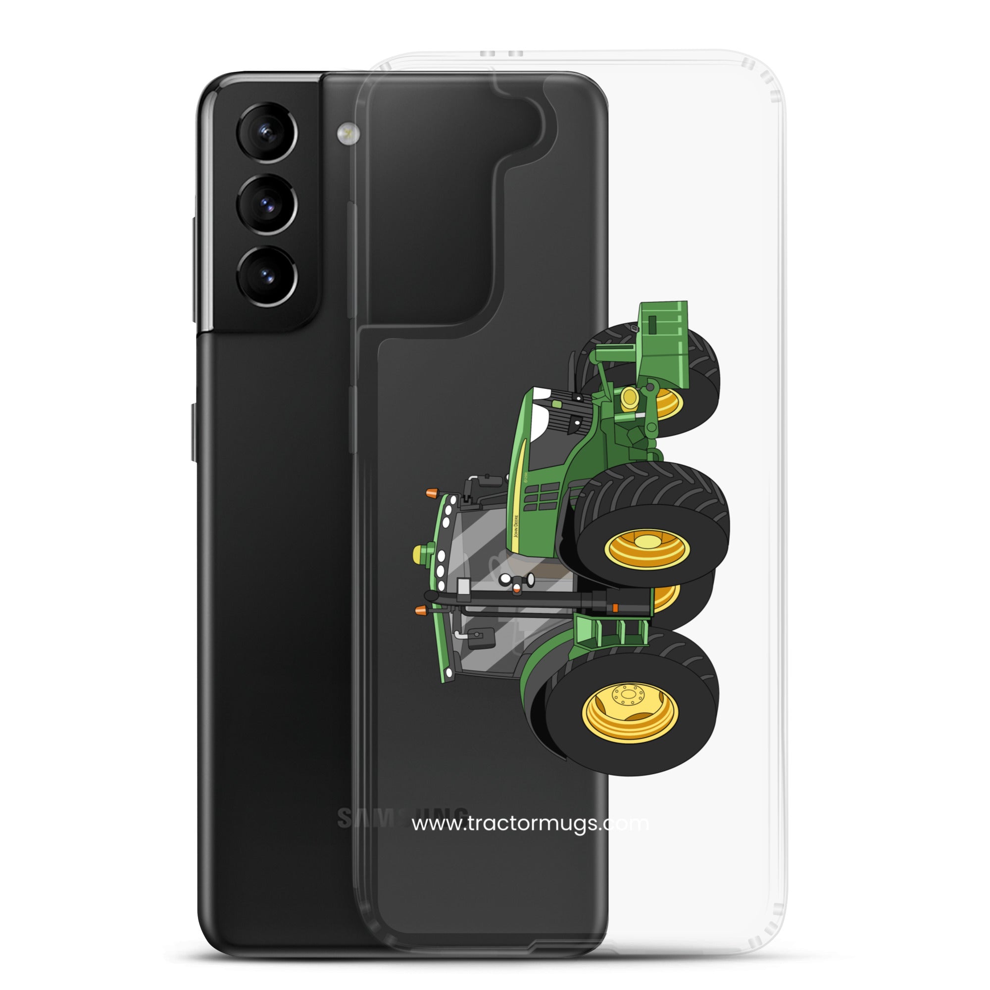 The Tractor Mugs Store John Deere 6125 R | Clear Case for Samsung® Quality Farmers Merch