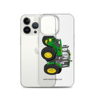 The Tractor Mugs Store John Deere 6155 M | Clear Case for iPhone® Quality Farmers Merch
