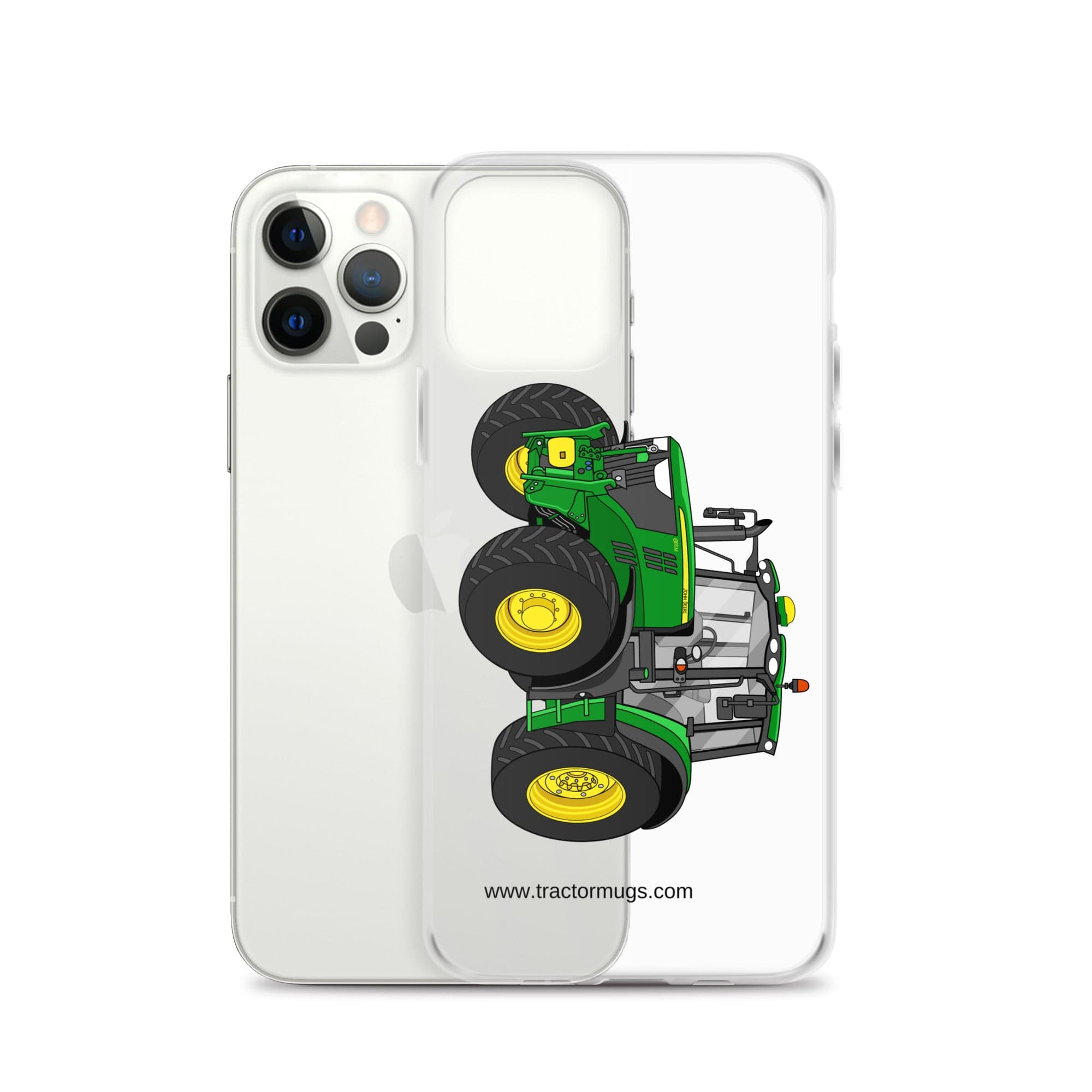 The Tractor Mugs Store John Deere 6155 M | Clear Case for iPhone® Quality Farmers Merch