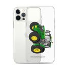 The Tractor Mugs Store John Deere 6155 M | Clear Case for iPhone® Quality Farmers Merch