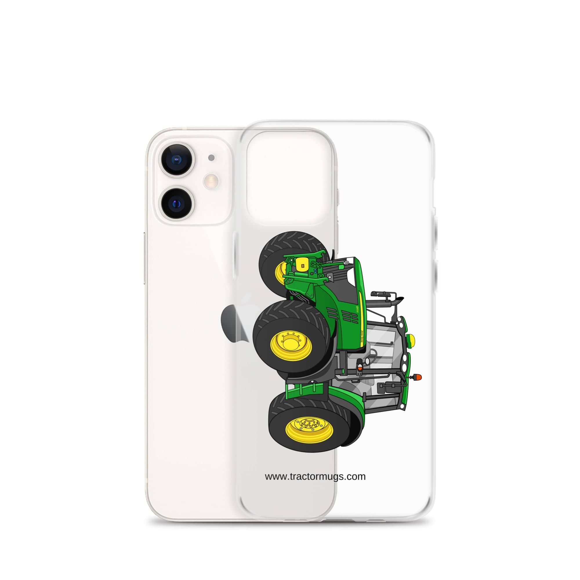 The Tractor Mugs Store John Deere 6155 M | Clear Case for iPhone® Quality Farmers Merch