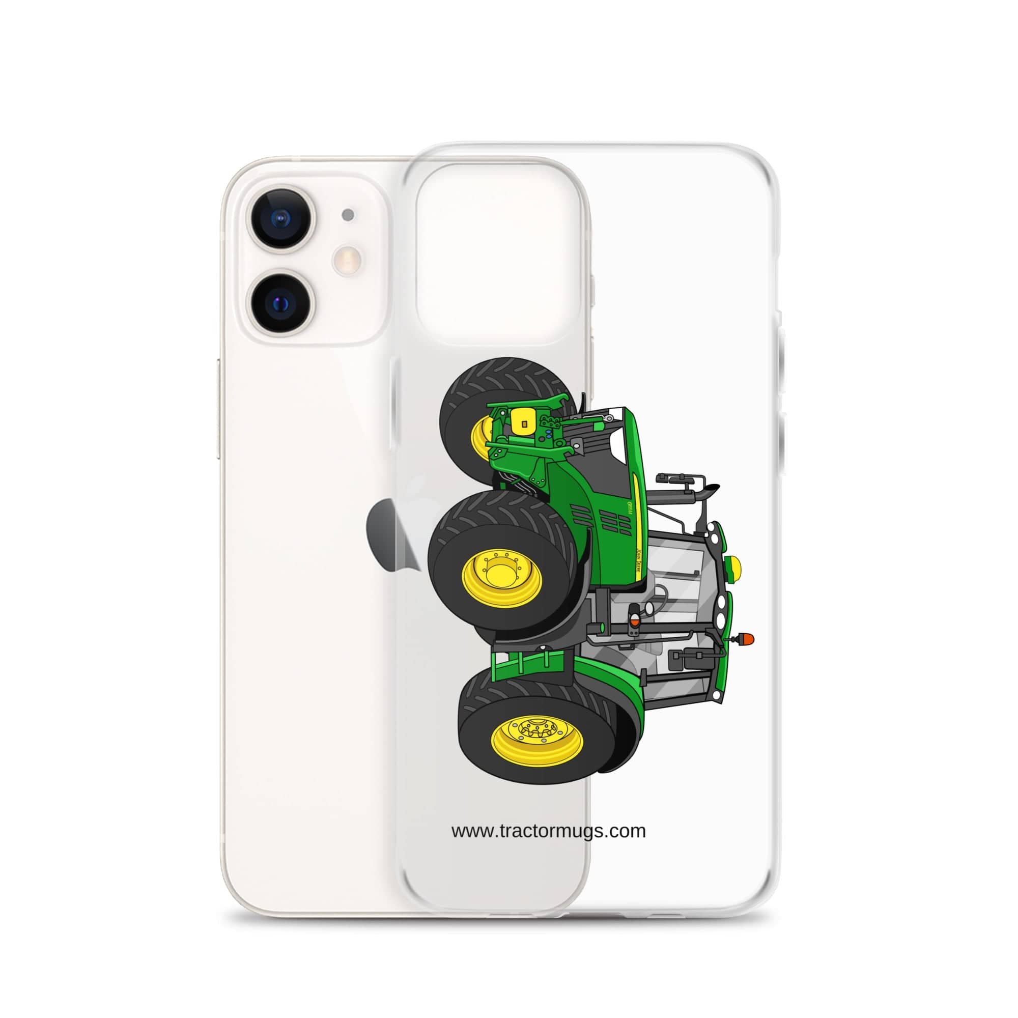 The Tractor Mugs Store John Deere 6155 M | Clear Case for iPhone® Quality Farmers Merch