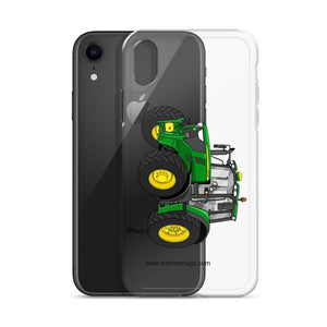 The Tractor Mugs Store John Deere 6155 M | Clear Case for iPhone® Quality Farmers Merch