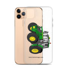 The Tractor Mugs Store John Deere 6155 M | Clear Case for iPhone® Quality Farmers Merch