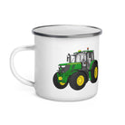 The Tractor Mugs Store John Deere 6155 M | Enamel Mug Quality Farmers Merch