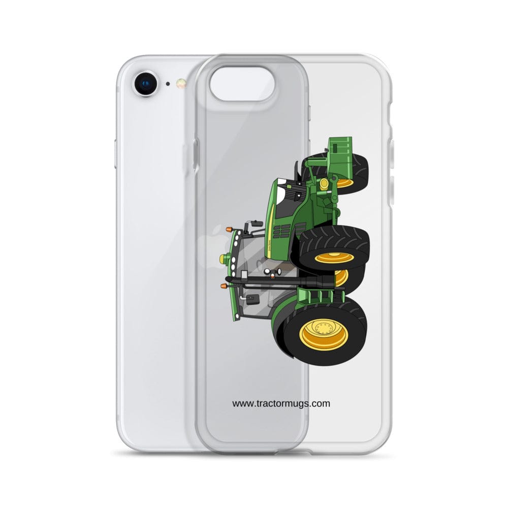 The Tractor Mugs Store John Deere 6210 R | Clear Case for iPhone® Quality Farmers Merch