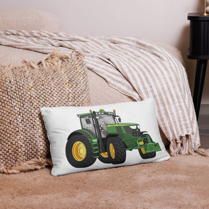 The Tractor Mugs Store John Deere 6210 R | Pillow Case Quality Farmers Merch