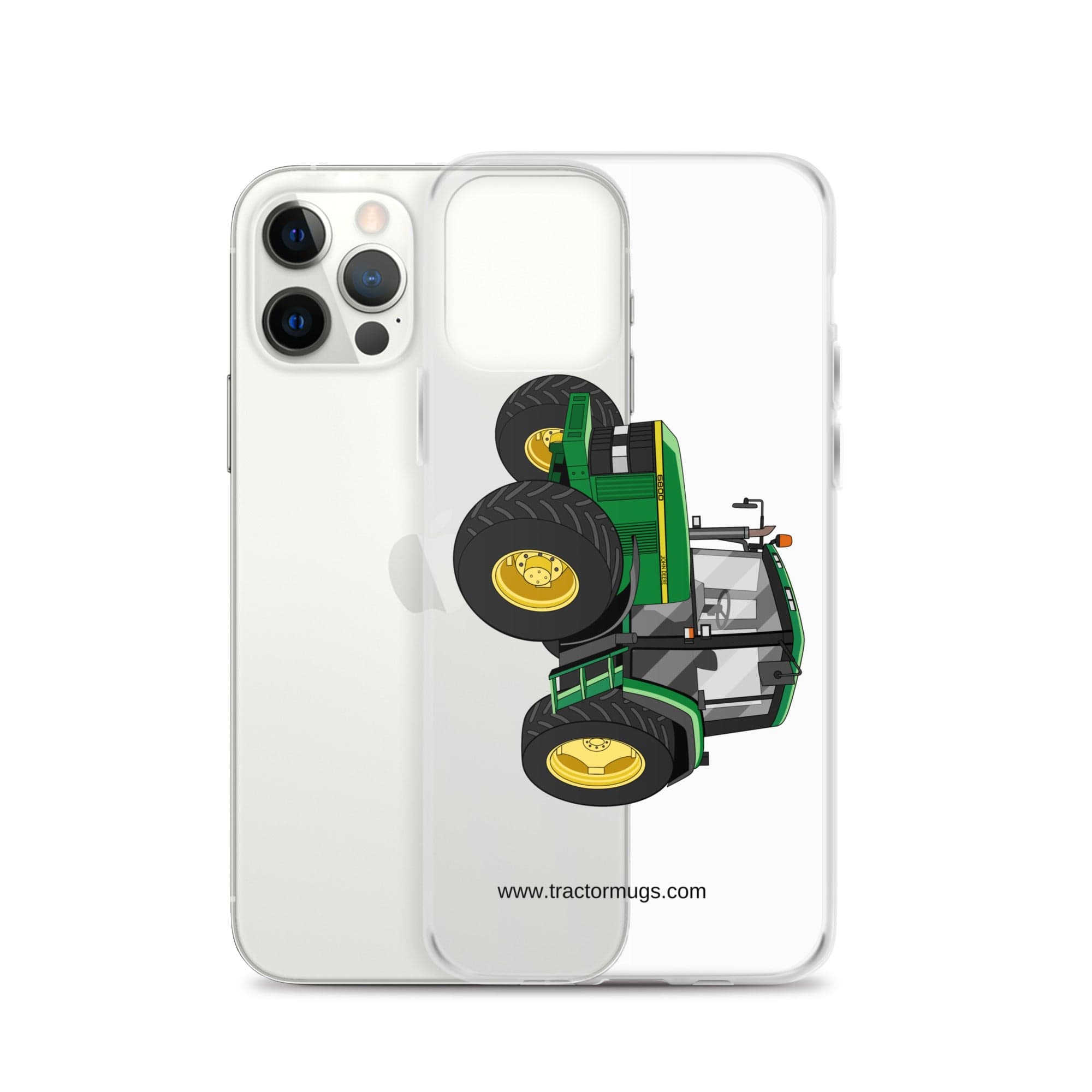 The Tractor Mugs Store John Deere 6800   |  Clear Case for iPhone® Quality Farmers Merch