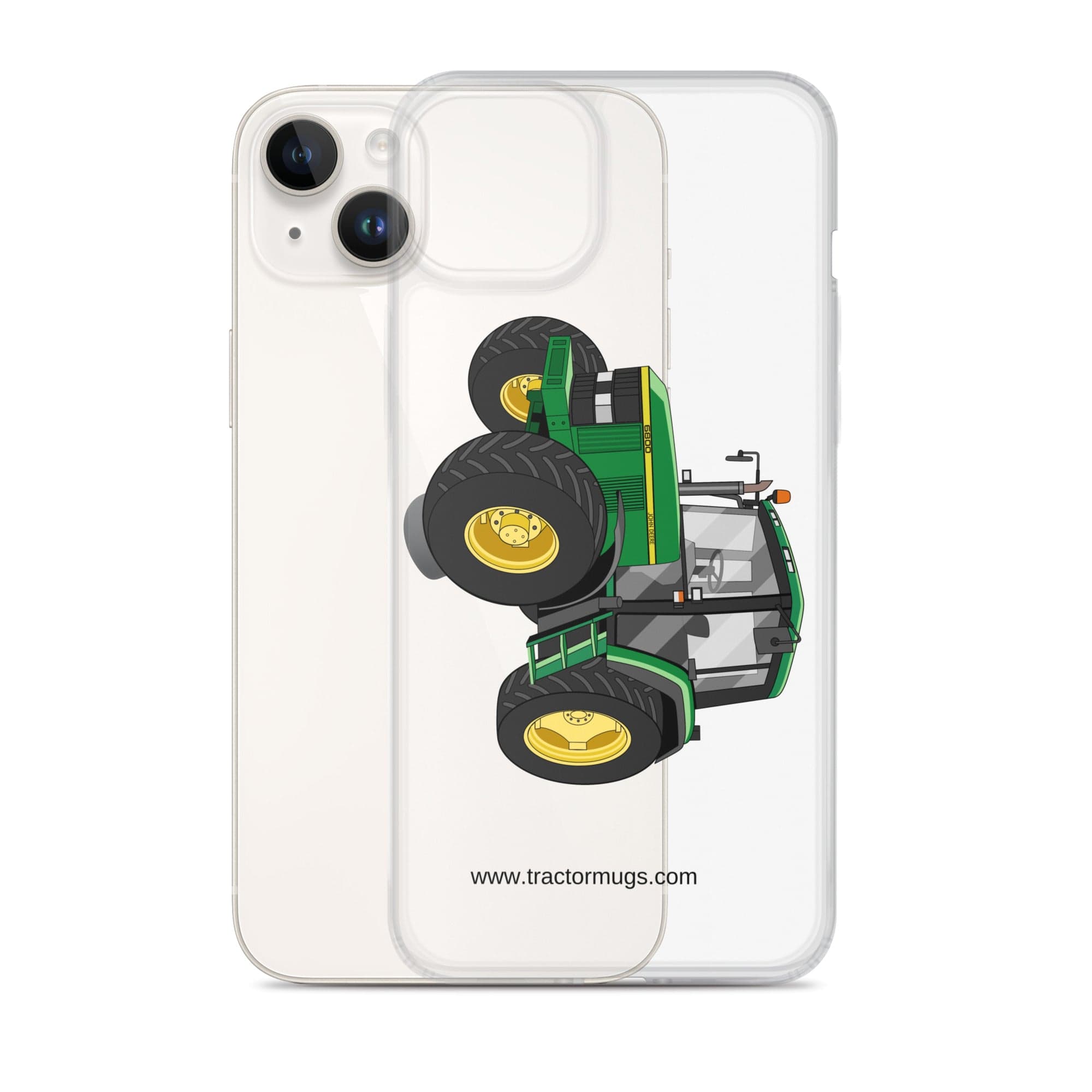 The Tractor Mugs Store John Deere 6800   |  Clear Case for iPhone® Quality Farmers Merch