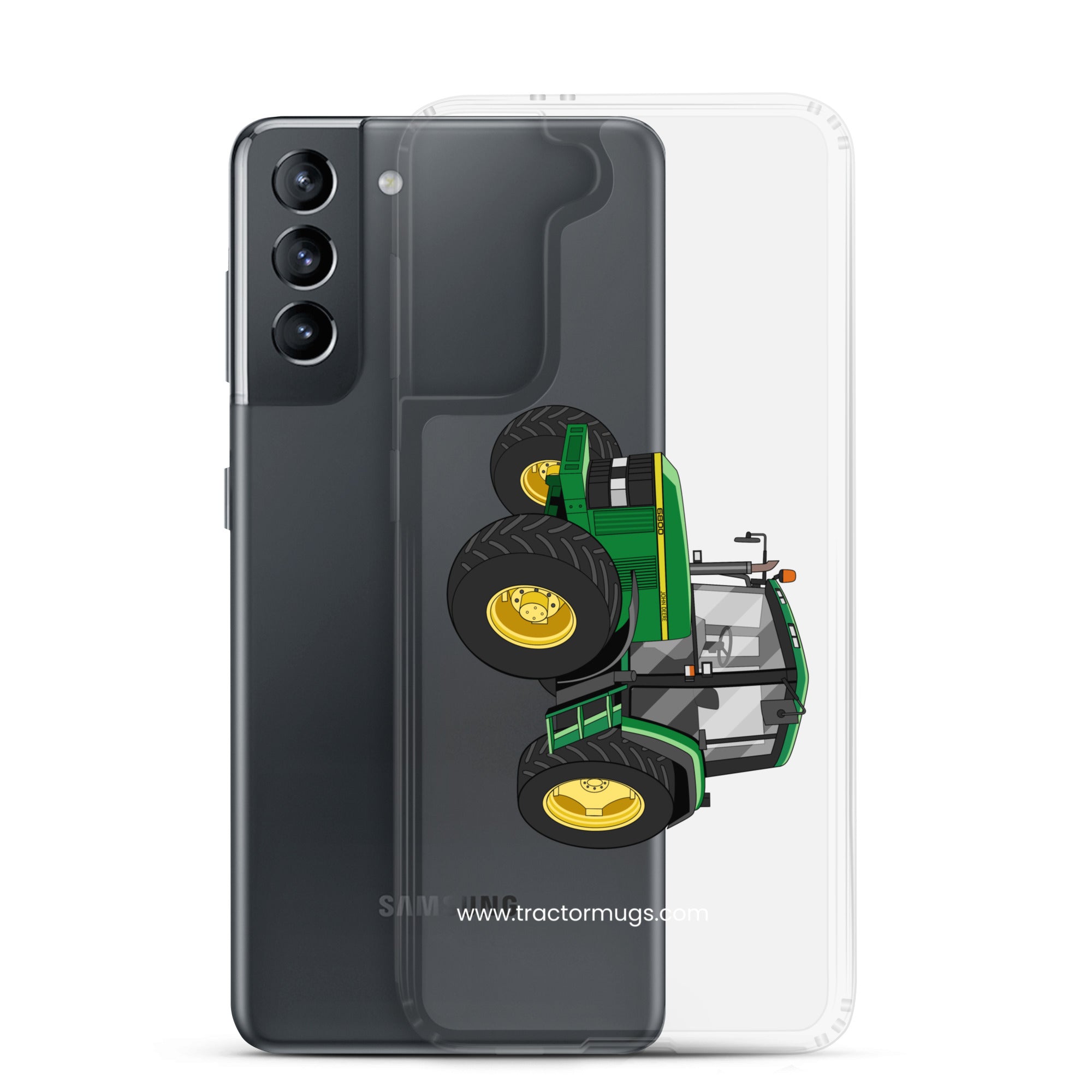 The Tractor Mugs Store John Deere 6800 |  Clear Case for Samsung® Quality Farmers Merch