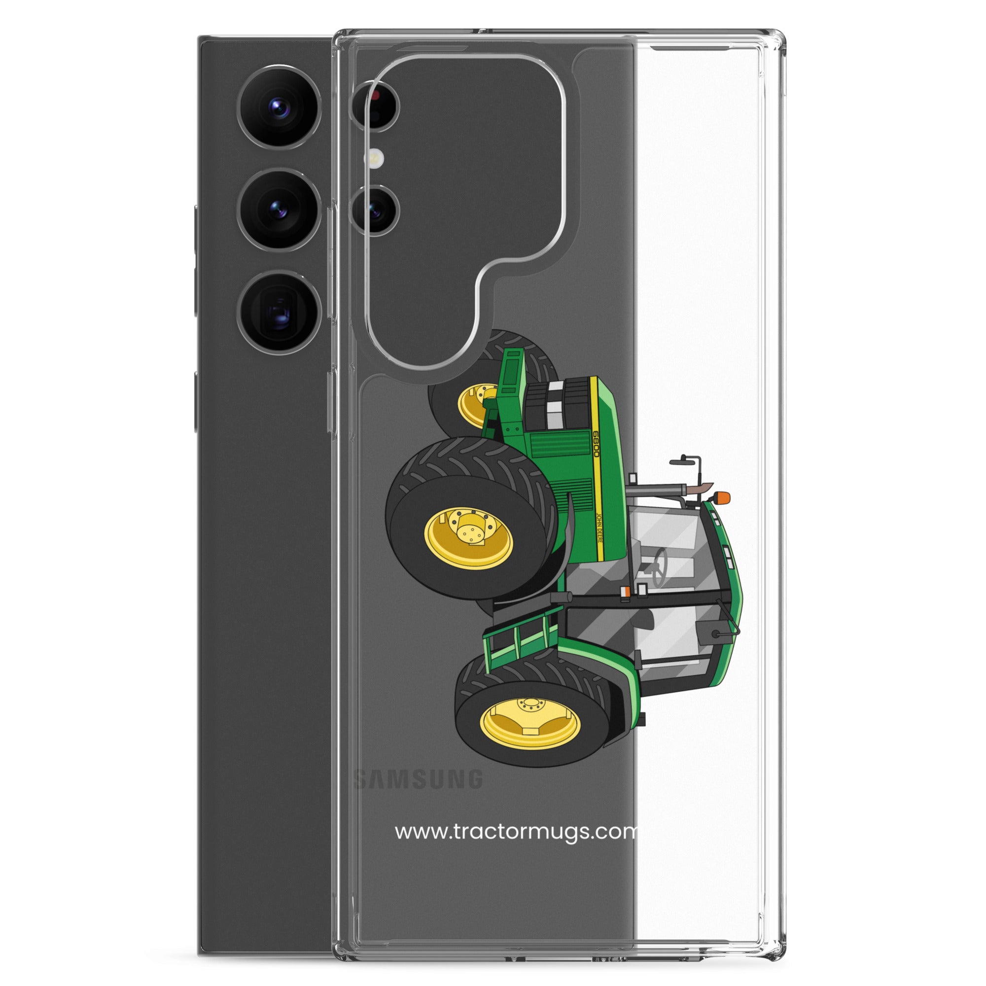 The Tractor Mugs Store John Deere 6800 |  Clear Case for Samsung® Quality Farmers Merch